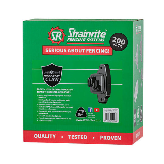 JS Wood Post Claw box 200 – Strainrite Fencing Product