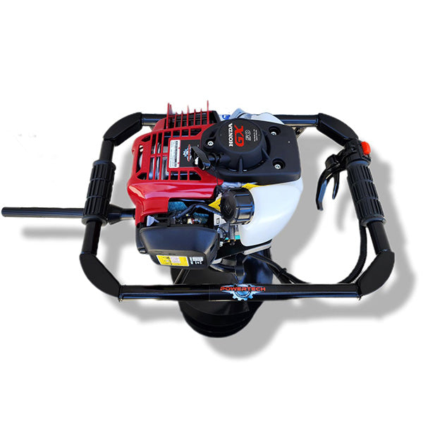 Powertech Honda Post Hole Digger V3 Incl. 250mm + 100mm Auger Kits (PPHD-V3) – Strainrite Fencing Product