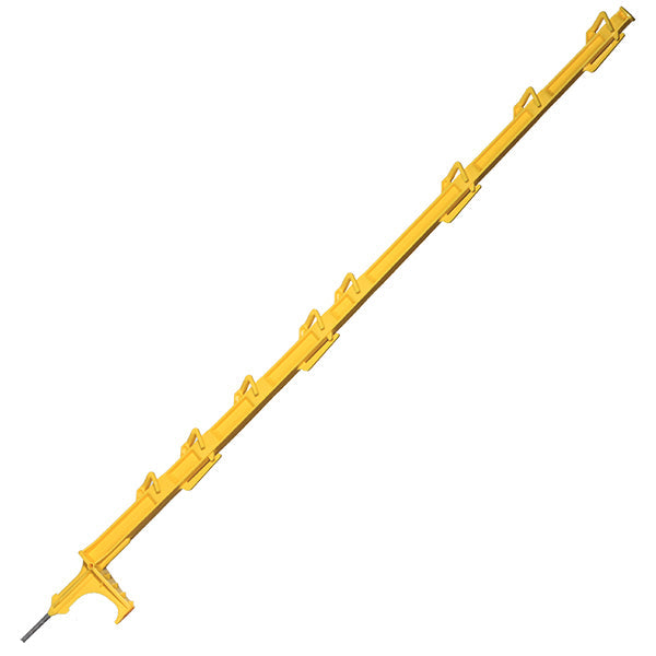 Multi-Wire Tread-In Post Yellow - Box of 50 – Strainrite Fencing Product