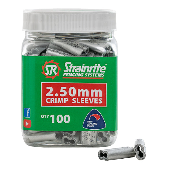 Crimp - 12 1/2 gauge Pottle 100 – Strainrite Fencing Product