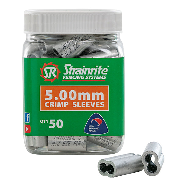 Crimp -  7 gauge  Pottle of 50 – Strainrite Fencing Product