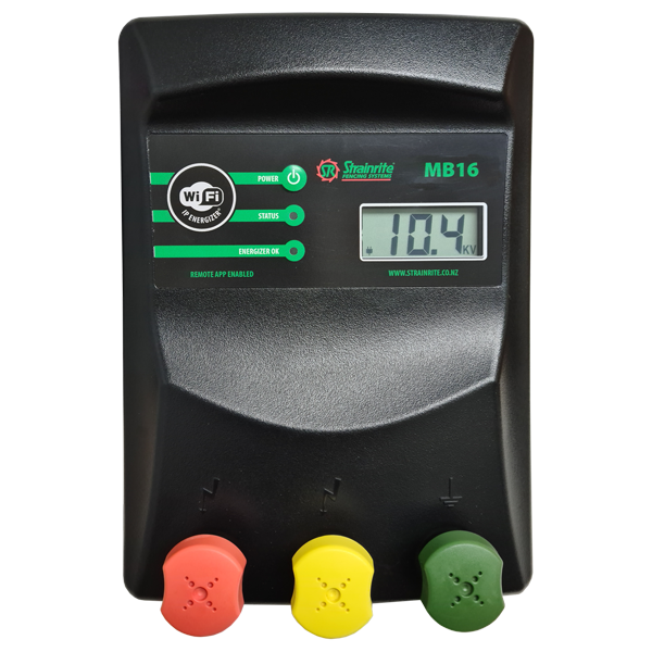 Strainrite MB16 Mains or Battery IP Energizer USA