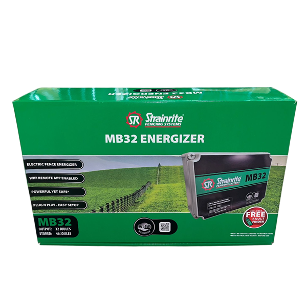 Strainrite MB32 Mains or Battery Jumbo Energizer USA