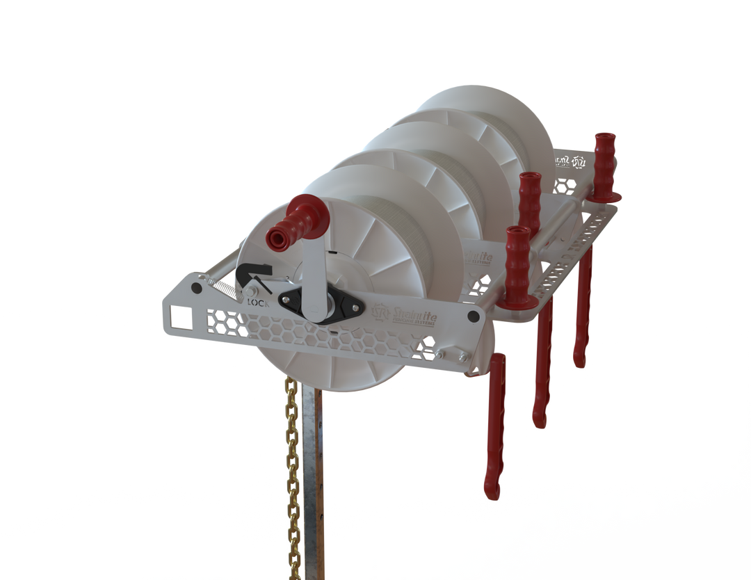 Strainrite Triple Geared Reel