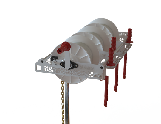 Strainrite Triple Geared Reel
