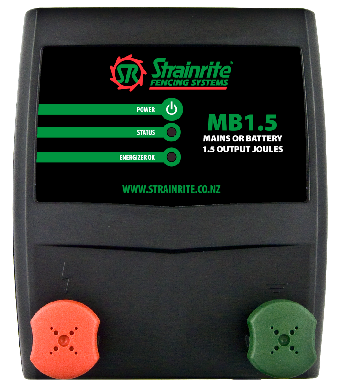Strainrite MB1.5 Mains or Battery IP Energizer USA