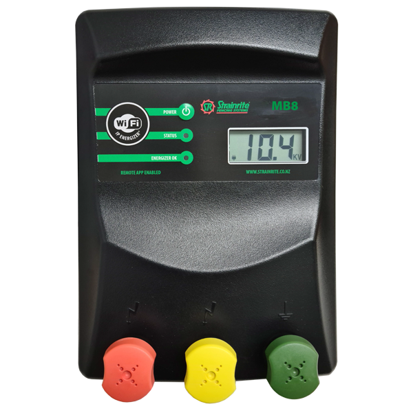 Strainrite MB8 Mains or Battery IP Energizer USA