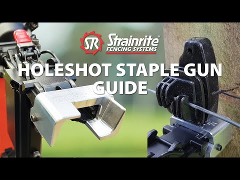 Strainrite Holeshot Insulator Staple Guide - Fits Stock Ade ST400 / ST400i (FIN00500)